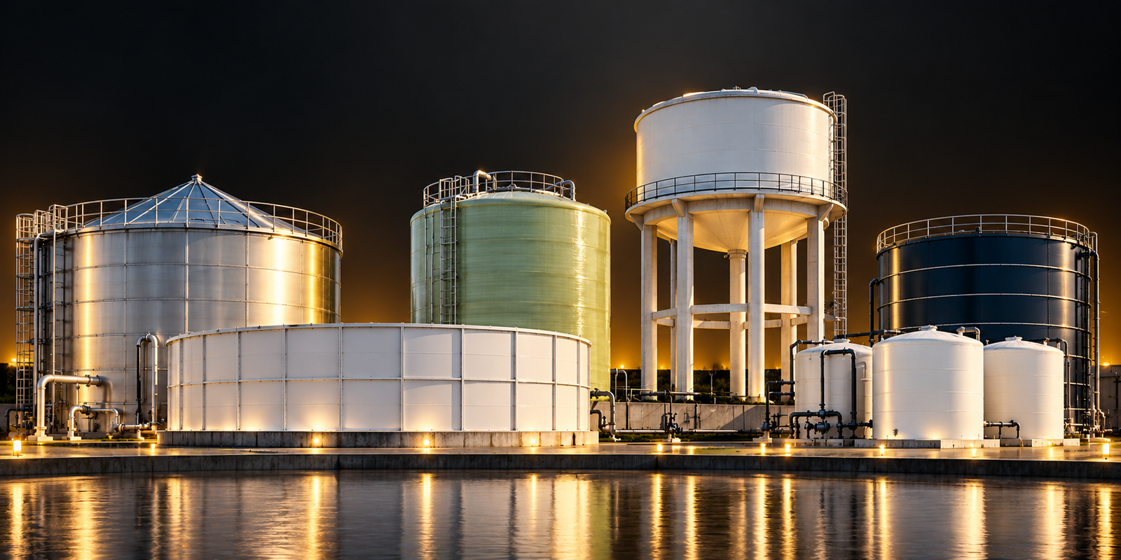 Water Storage Tanks: Types, Materials and How to Choose the Right One Industrial Guide